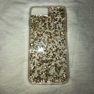iPhone 7/8 + Plus Case Gold Flakes Case (Karat)